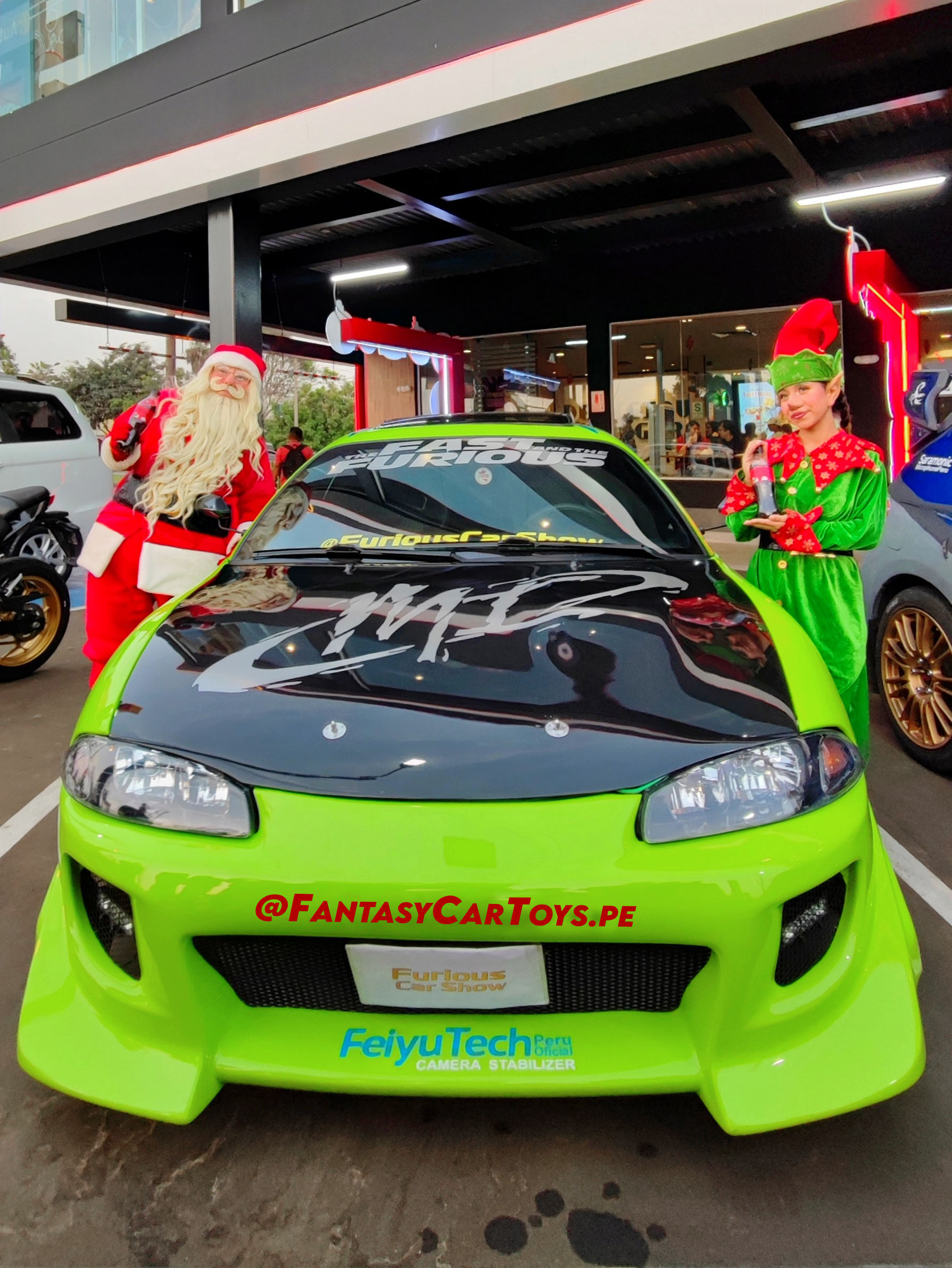 Alquiler de Auto Verde estilo Rápidos y Furiosos para Eventos y Producciones · imagen 2