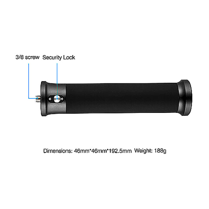 Zhiyun TransMount EasySling Handle para CRANE 3S - Soporte de Mango Extensor trípode · imagen 3